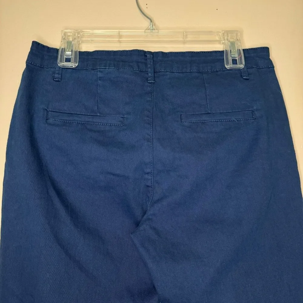MODCLOTH woman's size 14 The Richmond straight leg midrise pockets ankle pants
